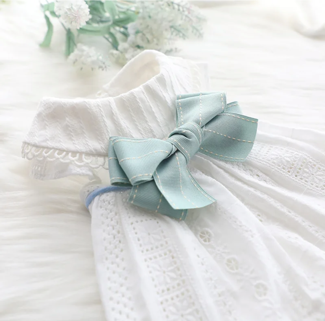 Big Ribbon Dress ;  Nellapet by DIQUEDIQUE - 디크디크